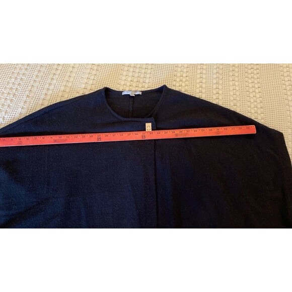 Marc New York Wrap One Size Black Merino Wool & Alpaca Wool Super Soft & Warm - Picture 6 of 8